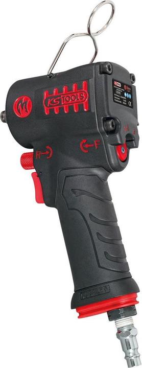 Produktbild KS Tools miniMONSTER Hochleistungs-Druckluft-Schlagschrauber, Soft-Grip-Griff, 3/8" (Druckluft)