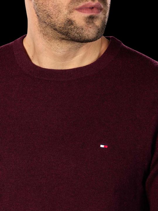 Produktbild Tommy Hilfiger Extrafine Soft Wool Sweater deep burgundy (XXL)