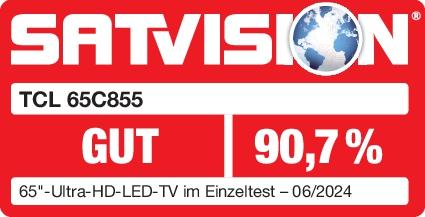 Actual product image TCL 65C855 (65", Mini-LED, 4K, 2024)