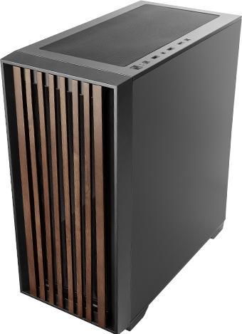 Actual product image Mars Gaming Boitier Moyen Tour Atx Mc-Wood RGB Avec Panneau Vitré (Noir/Chrome) (mATX, ATX, Mini-ITX)