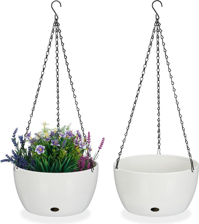 Immagine prodotto Relaxdays 2x vasi-da-parete (28.50 cm)