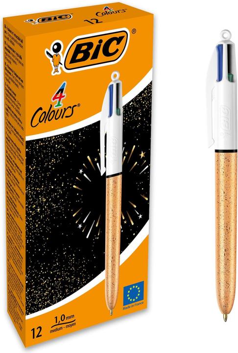 Produktbild Bic Kugelschreiber 1mm 992701 4 Colours Frozen 12 Stück (4 Farben, 12 x)