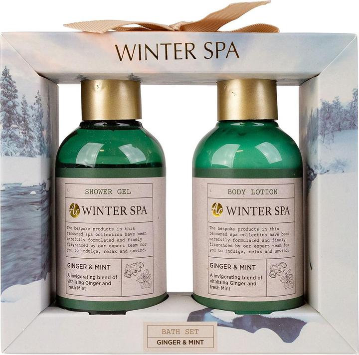 Accentra Pflegeset WINTER SPA in Geschenkverpackung, Duft: Ginger & Mint (Haarpflege set)