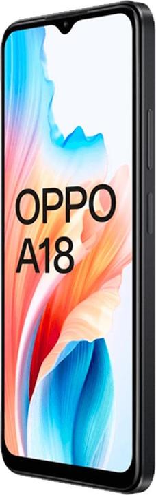 Produktbild OPPO A18 (128 GB, Glowing Black, 6.56", Dual SIM, 8 Mpx, 4G)