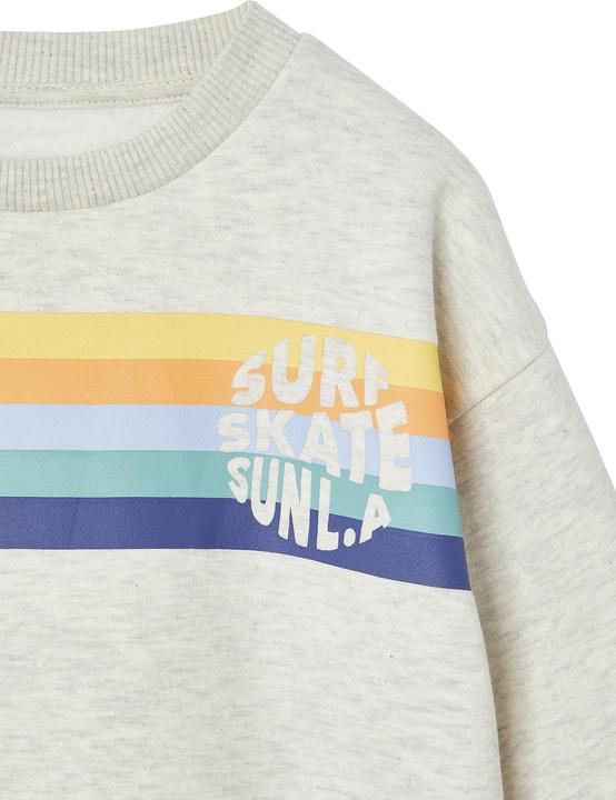 Produktbild Vertbaudet Jungen Rundhals-Sweatshirt mit Recycling-Polyester (158)