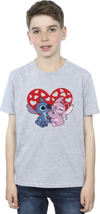 Immagine prodotto Disney Lilo & Stitch Hearts Maglietta Ragazzi (140, 146)