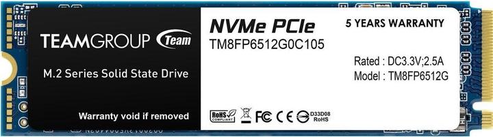 Produktbild Team Group MP33 (512 GB, M.2 2280)