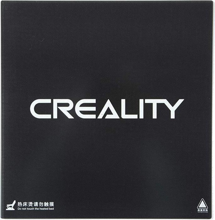 Actual product image Creality Lastra di vetro al carbonio 235 x 235 mm (Printing bed)