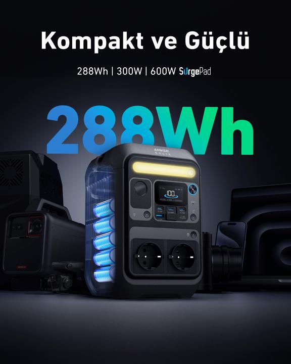 Produktbild Anker Solix C300X (288 Wh, 4.13 kg)