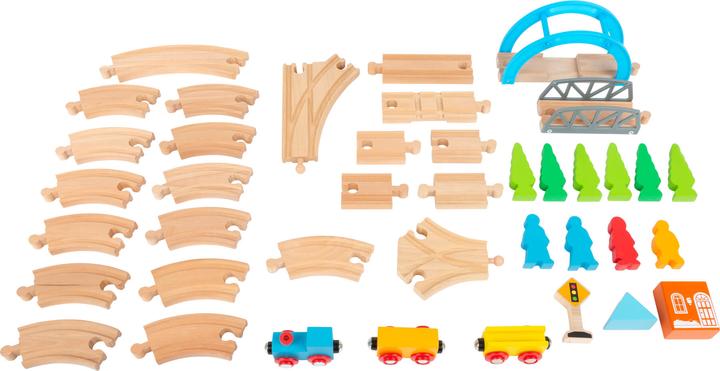 Actual product image small foot Wooden Train Great Journey