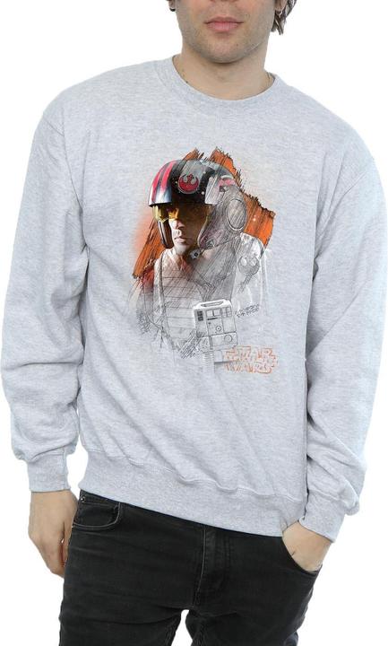 Produktbild Star Wars The Last Jedi Poe Dameron Brushed Sweatshirt (S)