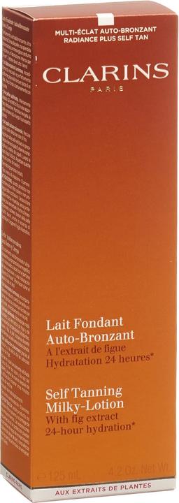 Actual product image Clarins Sun - Self Tanning Milky Lotion (Self tanning cream, 125 ml)