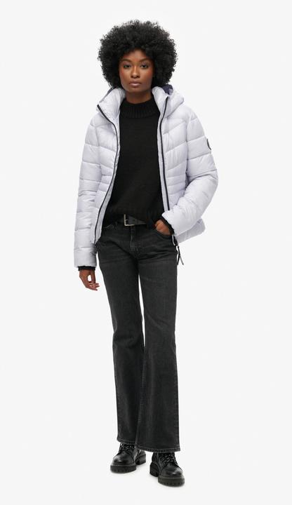 Produktbild Superdry geposterte daunenjacke, damen fuji quit (L)
