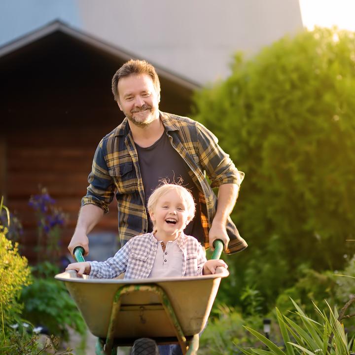 Actual product image Relaxdays Wheelbarrow wheel