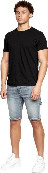 Actual product image Crosshatch Mens Carpenter Denim Vintage Shorts (36)