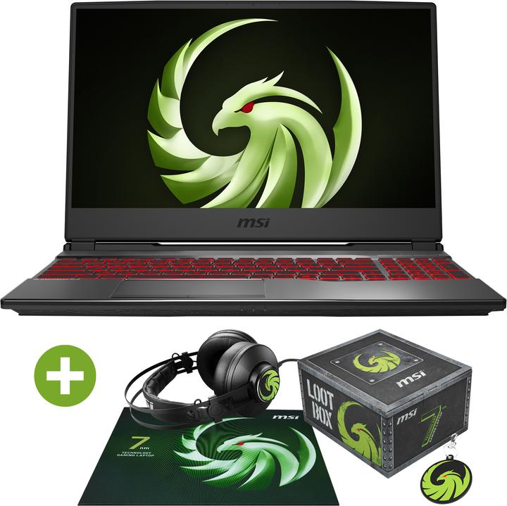 Produktbild MSI Alpha 15 (15.60", AMD Ryzen 5 3550H, 8 GB, 512 GB, CH)