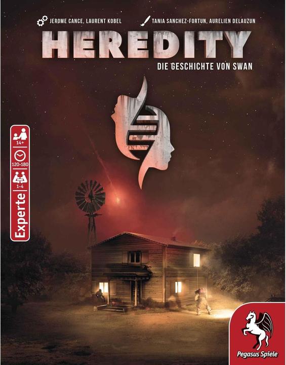 Actual product image Pegasus Heredity – Die Geschichte von Swan (German)
