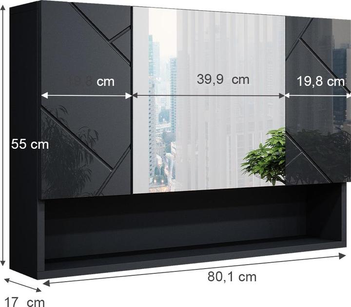 Produktbild Vicco Irma (80 x 55 x 17 cm)