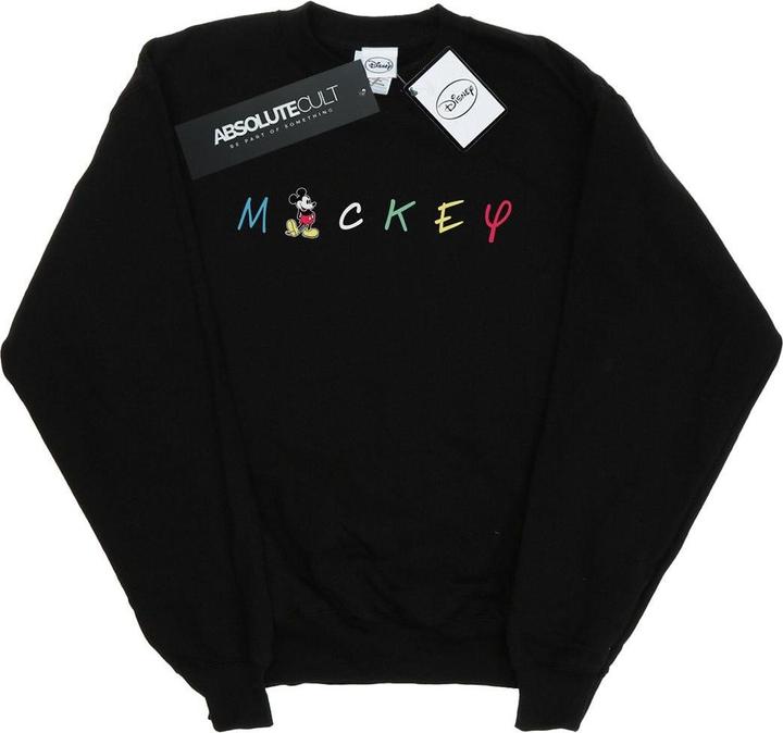 Produktbild Disney Mickey Mouse Wording Logo Sweatshirt Mädchen (140, 146)