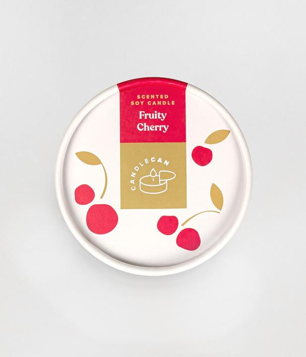 Actual product image Candlecan Fruity Cherry (210 g)