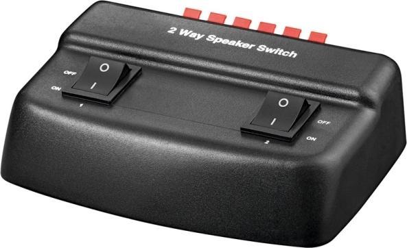 Actual product image Goobay Speaker switch box for 2 pairs of speakers