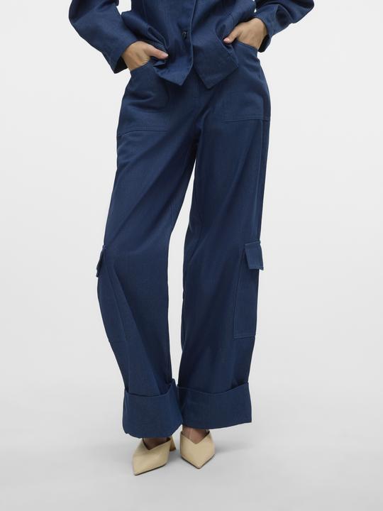 Produktbild Vero Moda VMCARLA Hohe Taille Cargohose Hose (L)