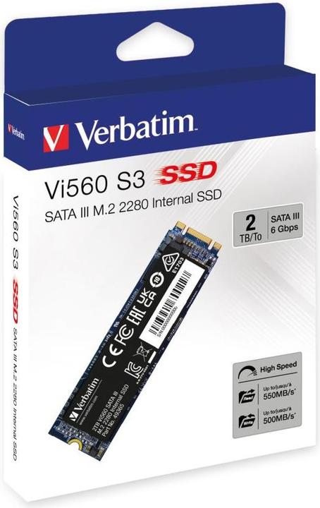 Produktbild Verbatim Vi560 (2000 GB, M.2 2280)