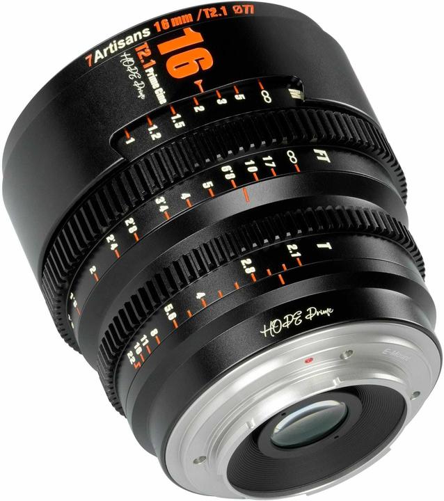 Image du produit 7artisans Focale fixe 16mm T/2.1 - Fujifilm X-Mount, type d'objectif (Fujifilm X)