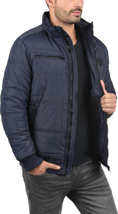 Image du produit Blend Boris Teddy Veste D'Hiver Avec Peau De Mouton Blouson D'Extérieur Pour Homme À Capuche (XL)