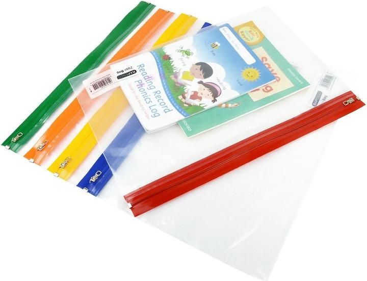 Actual product image Rapesco Document folder with zip fastener 1503 A4+ assorted (A4+, 5 x)