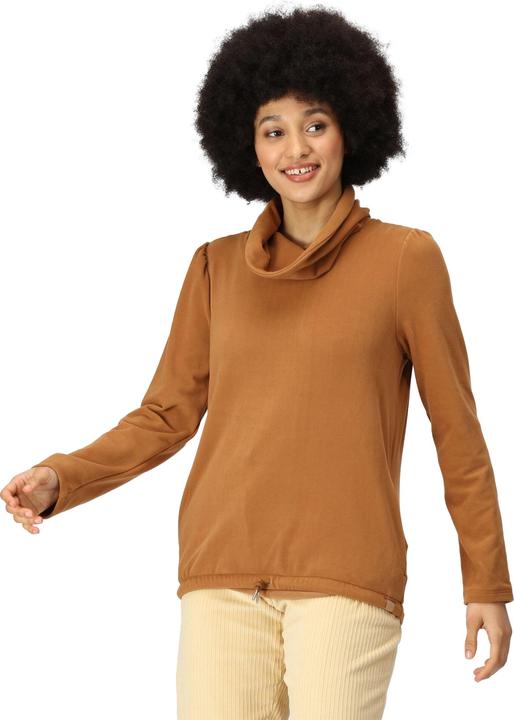 Actual product image Regatta Womens/Ladies Adarae Fleece Roll Neck Sweatshirt (44 D)