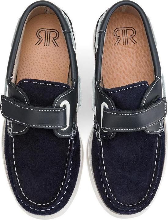 Actual product image La Redoute Collections Boat shoes with velcro fastening (26)