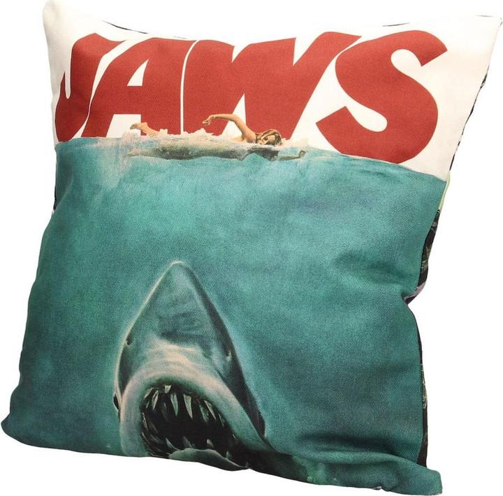 Actual product image SD Toys Jaws cushion poster collage 45 cm (45 x 45 cm)