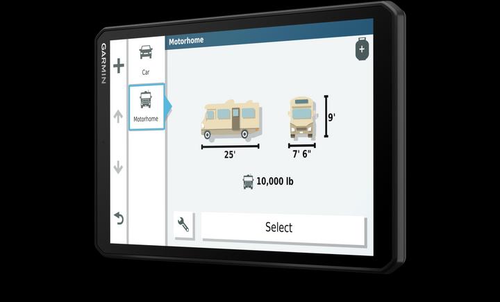 Actual product image Garmin Camper 890 MT-D EU (8")