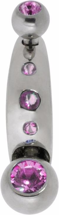 Actual product image Bijouteria Genital piercings (Zirconia, Surgical steel 316L, Premium crystal)