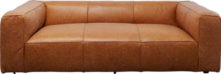 Image du produit Kare Design Canapé Cubetto Smart cuir marron clair 220cm (3 places)