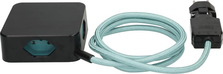 Immagine prodotto Max Hauri Cubo maxTEX (5 x, Tipo 13, USB-C, USB-A, 2 m)