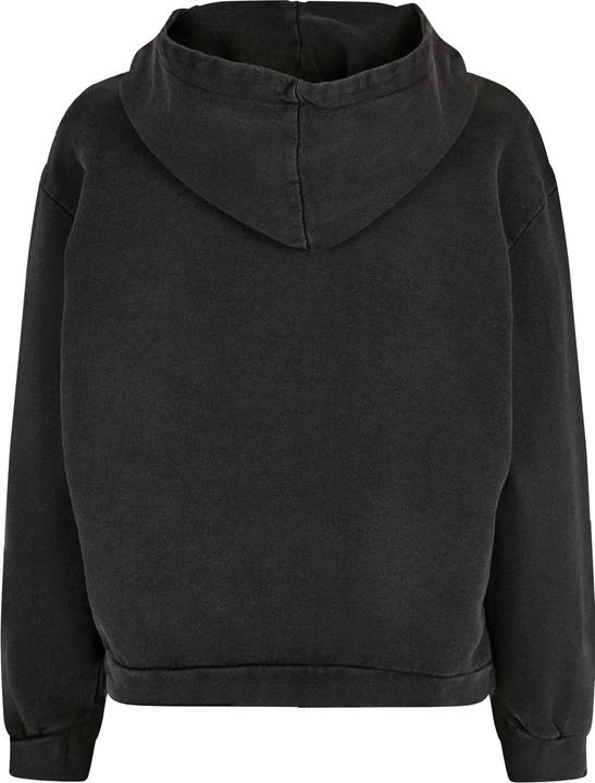 Produktbild Merchcode Ladies Frida Kahlo - Te amo outline Acid Washed Oversize Hoody - 178045 (S)