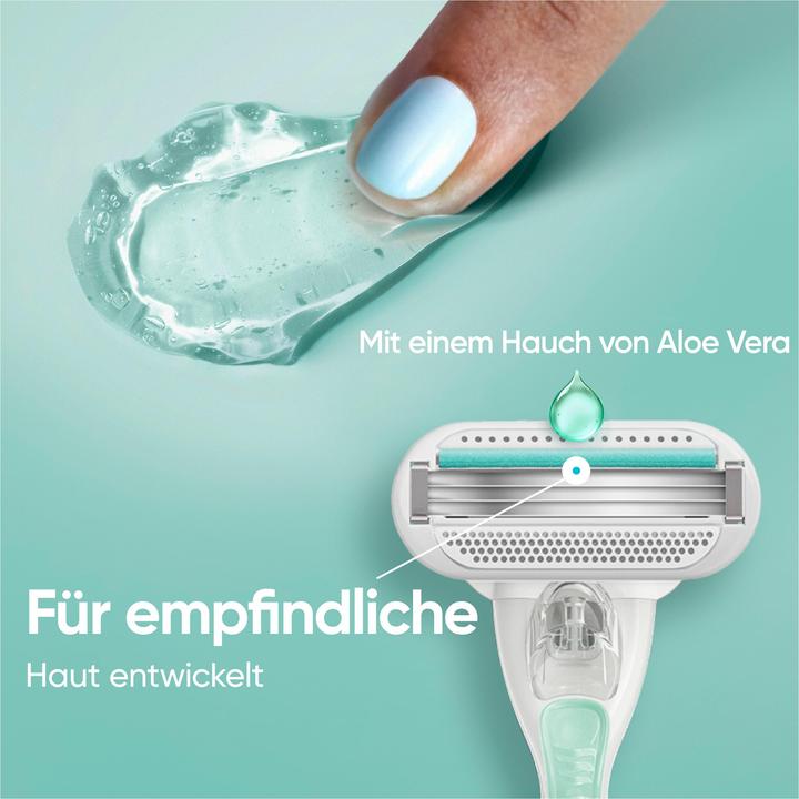 Produktbild Gillette Venus Smooth Sensitive Systemklingen (4 x)