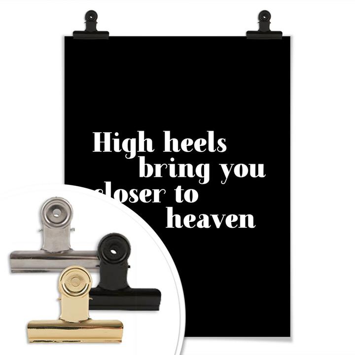 Actual product image Trenddeko High heels bring you closer (40 x 50 cm)