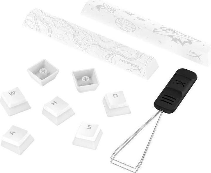 Image du produit HyperX Pudding Keycaps 2 - Full Key Set - PBT - White (US Layout)