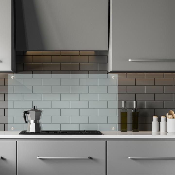 Actual product image Relaxdays Kitchen Splatter Shield, Safety Glass