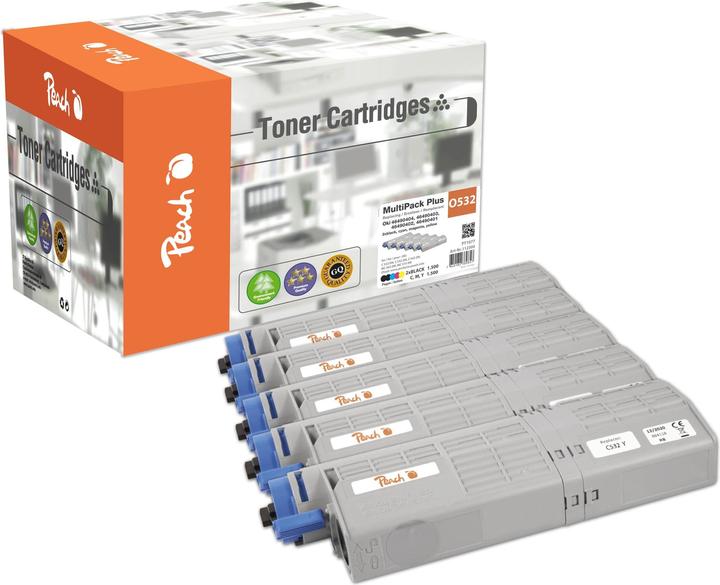 Produktbild Peach C532/MC573, PEA, Multi-Pack-Plus, Modul (M, C, Y, BK)
