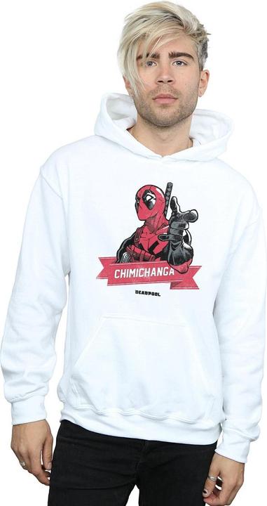 Image du produit - Sweat à capuche DEADPOOL CHIMICHANGA FINGER - Homme (XL)