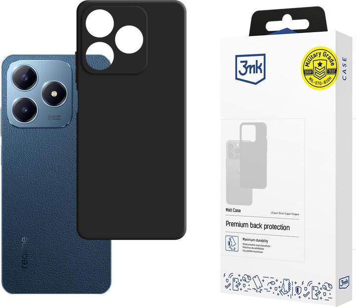 Produktbild 3MK Matt Case for Realme C63 - black (Realme C63)