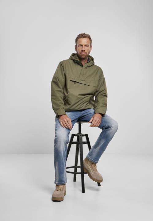 Actual product image Brandit Fleece Pull Over Windbreaker (4XL)