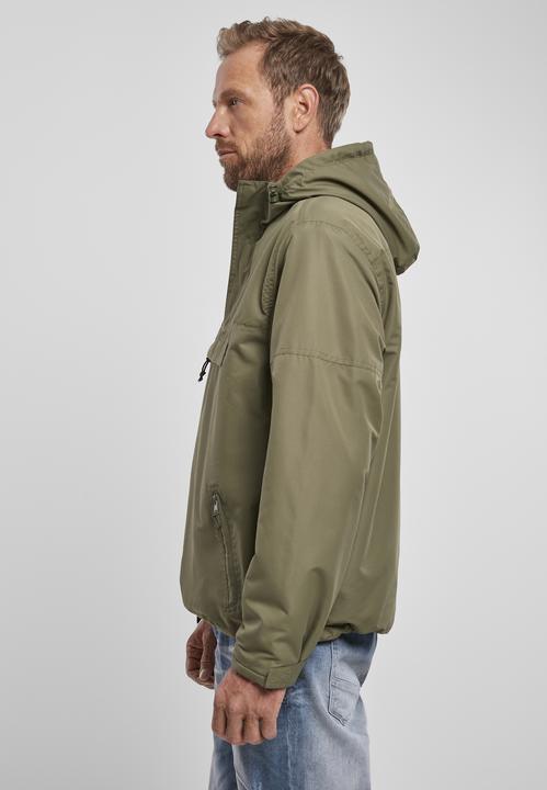 Actual product image Brandit Fleece Pull Over Windbreaker (4XL)