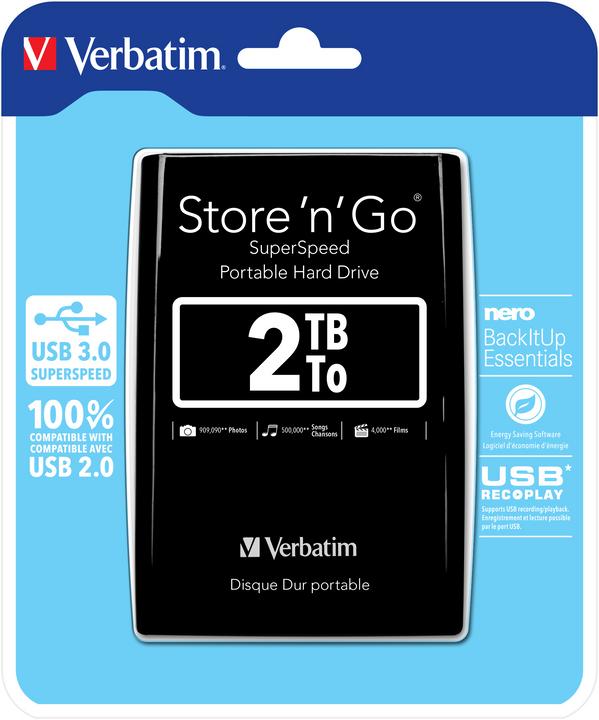 Productafbeelding Verbatim Store 'n' Go (2 TB)