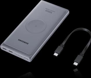 Actual product image Samsung Inductive Powerbank EB-U3300 (10000 mAh, 25 W, 37 Wh)