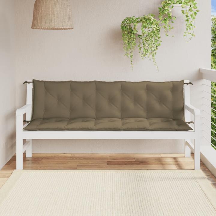 Produktbild VidaXL Gartenbank-Auflagen 2 Stk. Stoff (180 x 50 x 7 cm)